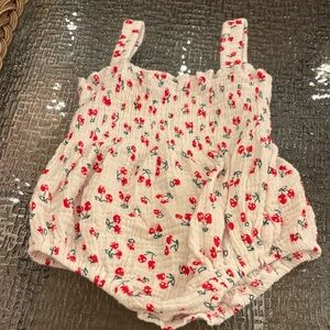 Floral Baby Romper size 3 months